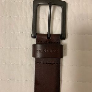 Mens Carhartt leather belt